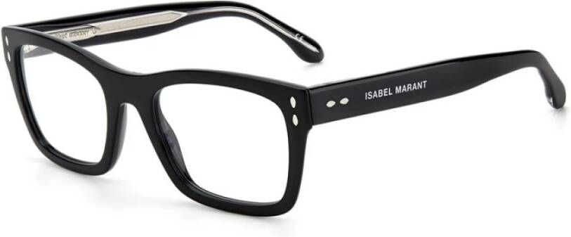 Isabel marant Stijlvolle Zwarte Bril Black Unisex