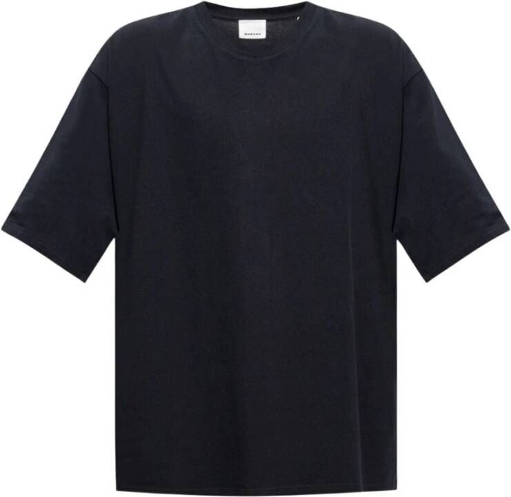 Isabel marant Guizy Oversized Shirt van Marant Black Heren