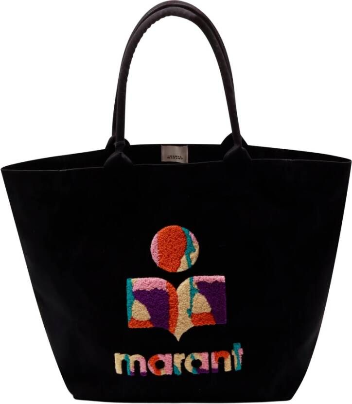Isabel Marant Étoile Zwarte Yenky Tas Lichtgewicht zomer accessoire Zwart Dames
