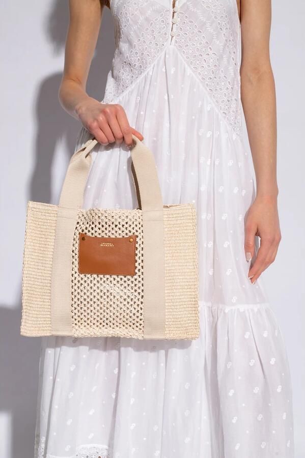 Isabel marant Totes & shoppers Aruba Small Bag in beige - Foto 6