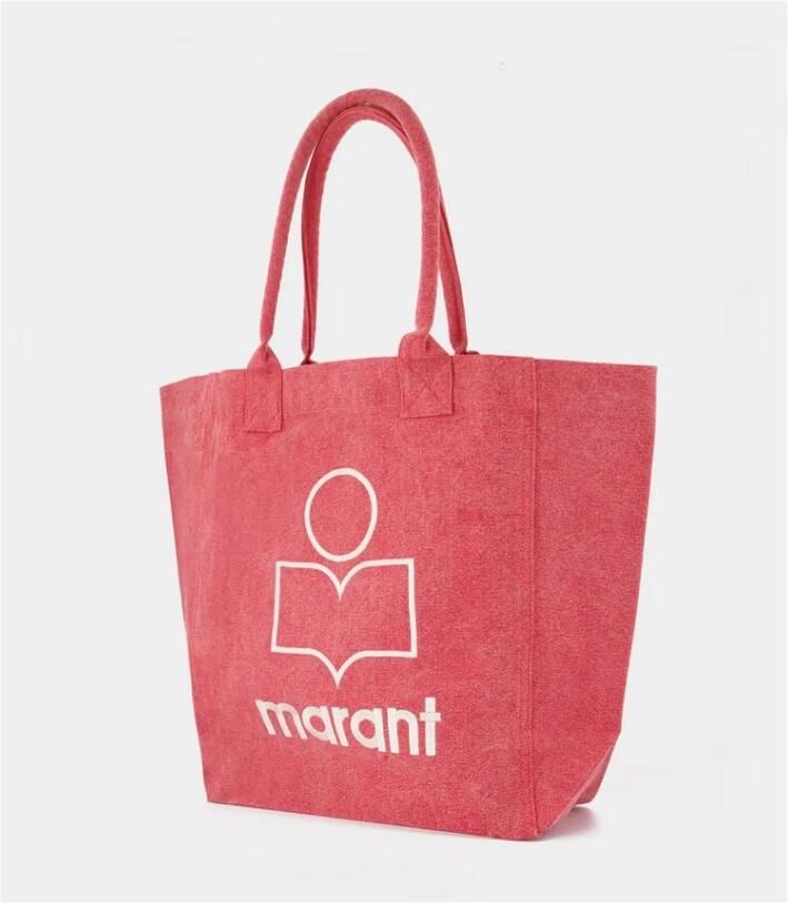 Isabel marant Totes & shoppers Yenky Gz Shopper Bag Cotton Red in rood