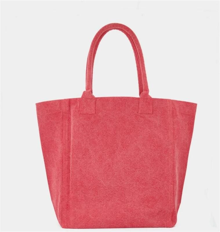 Isabel marant Totes & shoppers Yenky Gz Shopper Bag Cotton Red in rood - Foto 3
