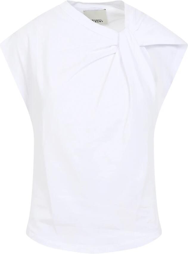 Isabel marant Witte T-shirt Chic Stijl White Dames