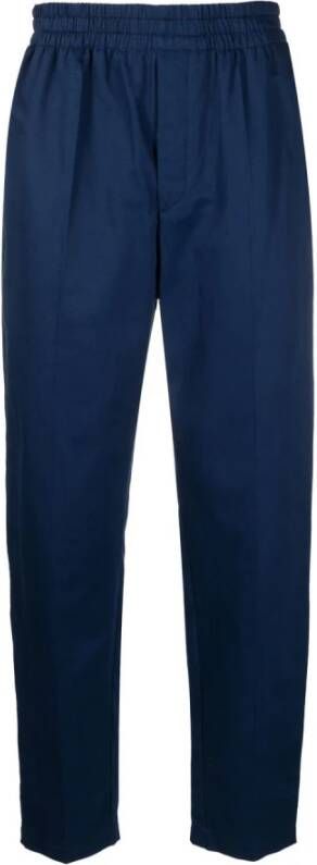 Isabel marant Leather Trousers Blauw Heren
