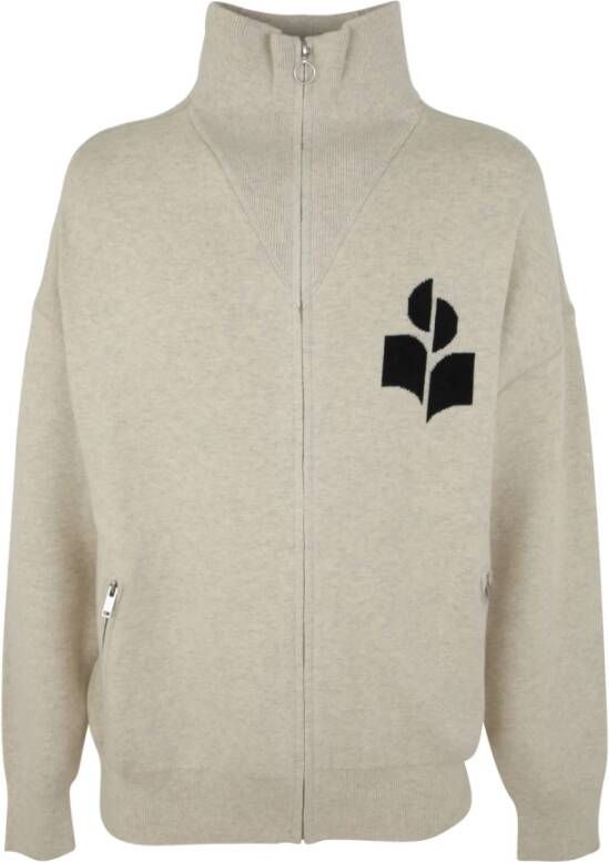 Isabel marant Lichtgrijze Alex Cardigan Grijs Heren