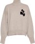Isabel Marant Étoile Hoge hals trui lichtgrijs White Dames - Thumbnail 1