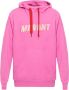 Isabel marant Miley hoodie met logo Roze Heren - Thumbnail 1