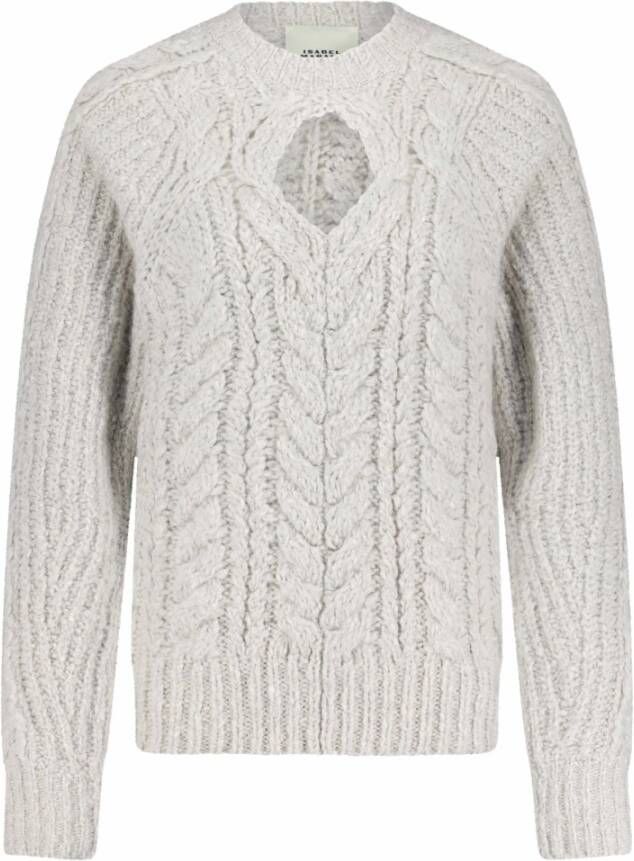 Isabel marant Modieuze Alpaca-Mix Pullover Grijs Dames