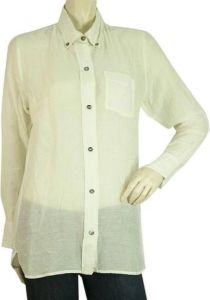 Isabel Marant Pre-owned Button Down Shirt Top Wit Dames