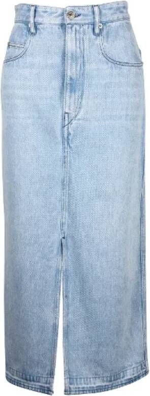 Isabel Marant Pre-owned Cotton bottoms Blauw Dames