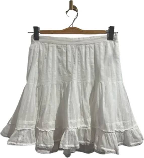 Isabel Marant Pre-owned Cotton bottoms White