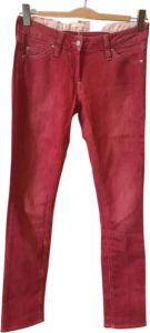 Isabel Marant Pre-owned Cotton jeans Rood Dames