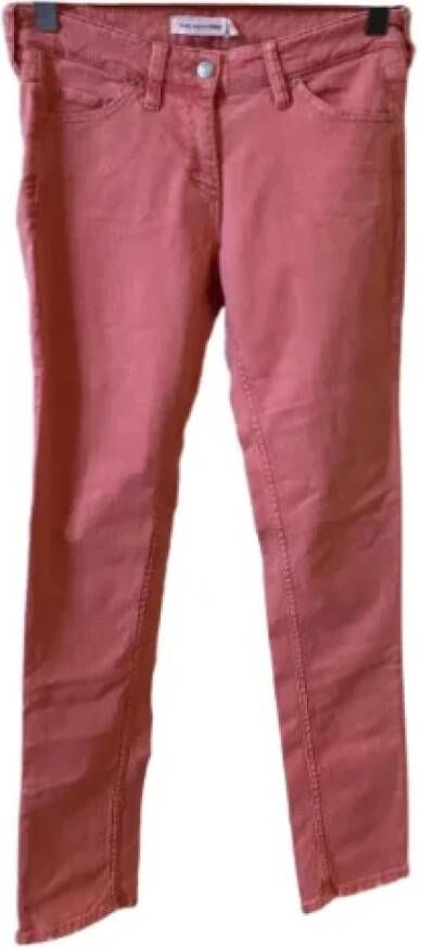 Isabel Marant Pre-owned Cotton jeans Roze Dames