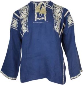 Isabel Marant Pre-owned Cotton tops Blauw Dames