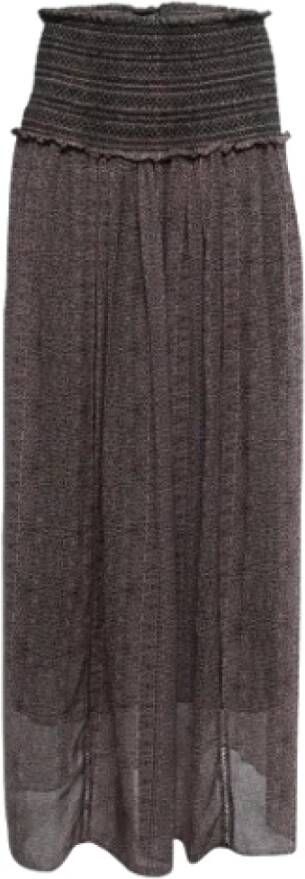 Isabel Marant Pre-owned Elegante Flatterende Rok Bruin Dames