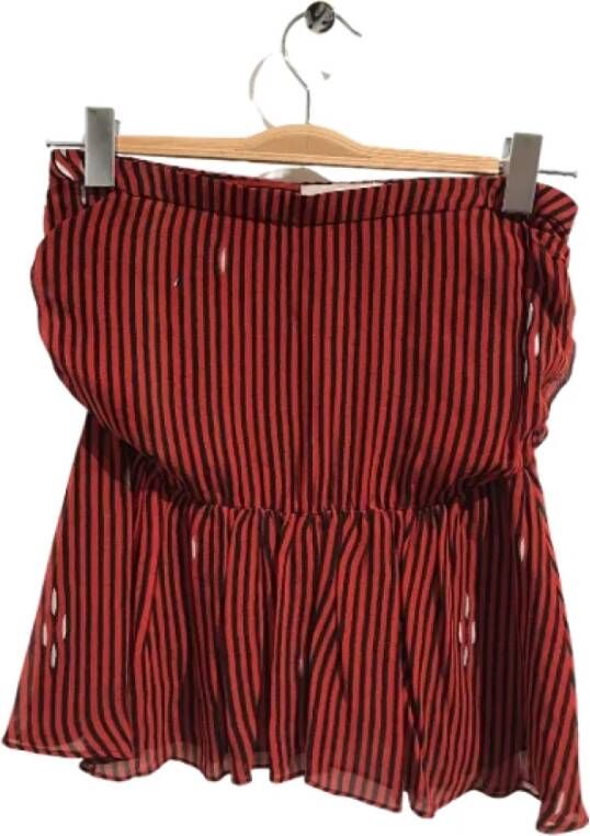 Isabel Marant Pre-owned Fabric tops Rood Dames