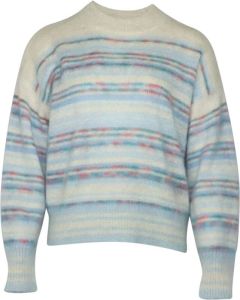 Isabel Marant Pre-owned Gatliny Stiped Sweater Blauw Dames