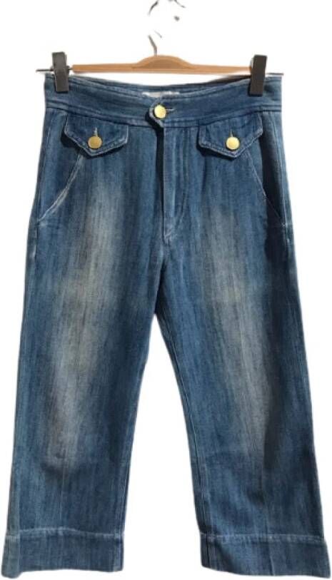 Isabel Marant Pre-owned Jeans Blauw Dames