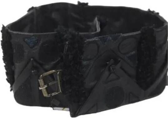 Isabel Marant Pre-owned Leather belts Zwart Dames