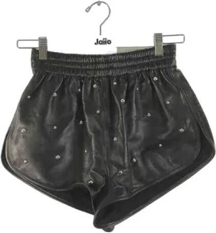 Isabel Marant Pre-owned Leather bottoms Zwart Dames