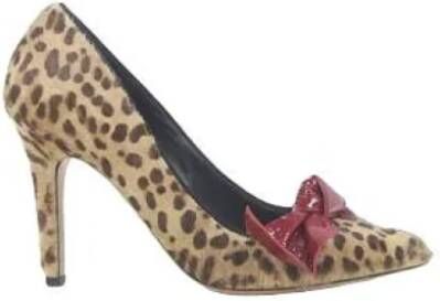 Isabel Marant Pre-owned Leather heels Beige Dames