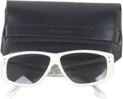 Isabel Marant Pre-owned Plastic sunglasses White Unisex