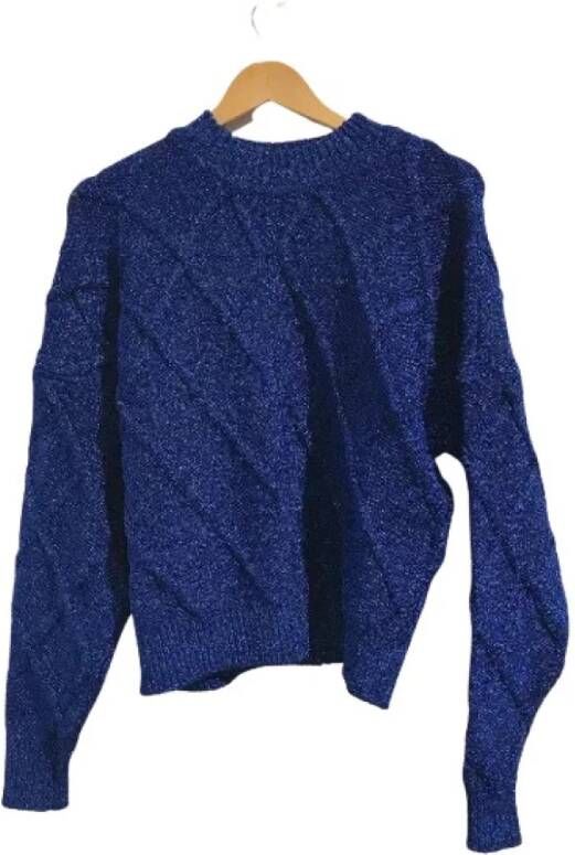 Isabel Marant Pre-owned Pratilled fabric tops Blauw Dames