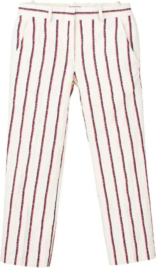 Isabel Marant Pre-owned Cotton bottoms Wit Dames