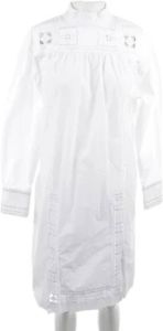 Isabel Marant Pre-owned Pre-owned Cotton dresses Wit Dames