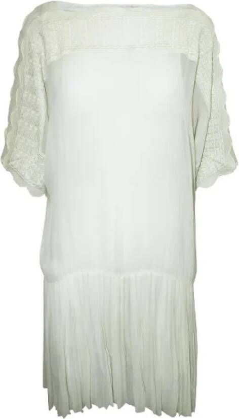 Isabel Marant Pre-owned Fabric dresses Wit Dames