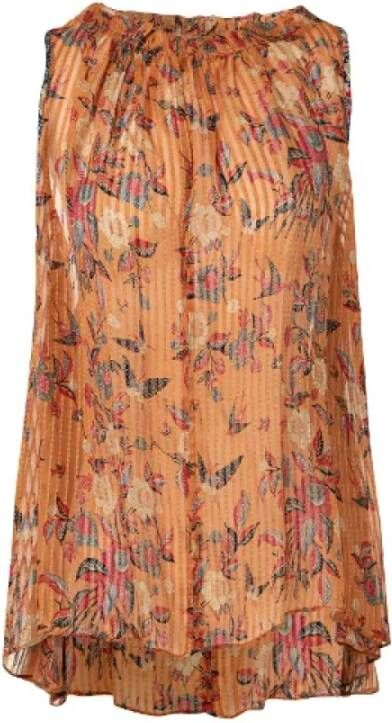 Isabel Marant Pre-owned Fabric tops Oranje Dames