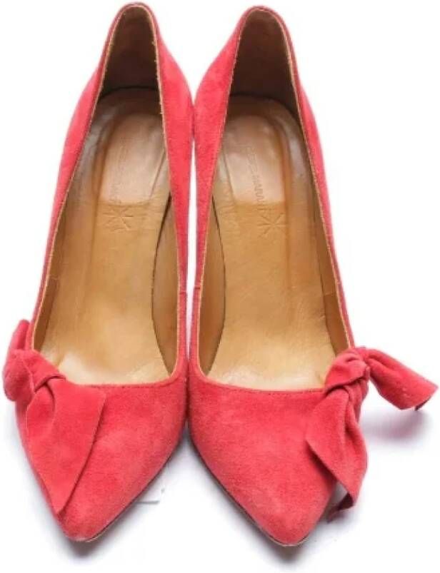 Isabel Marant Pre-owned Leather heels Rood Dames