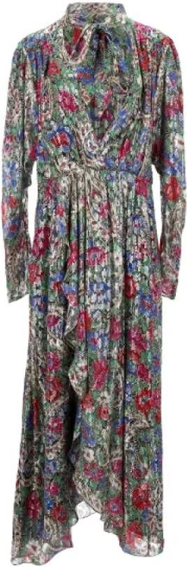 Isabel Marant Pre-owned Silk dresses Meerkleurig Dames