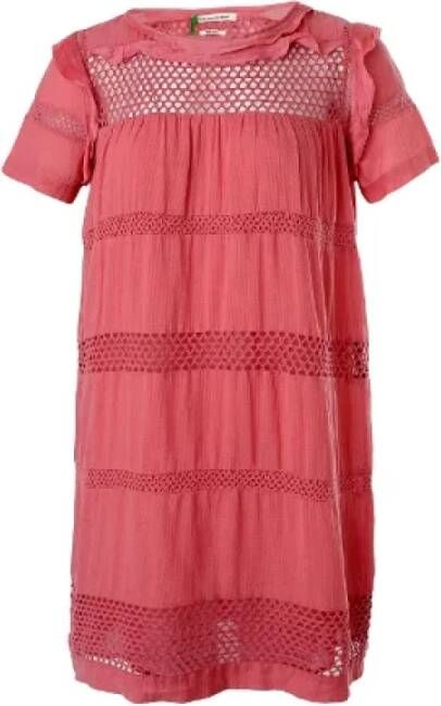 Isabel Marant Pre-owned Silk dresses Rood Dames