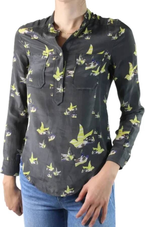 Isabel Marant Pre-owned Silk tops Bruin Dames