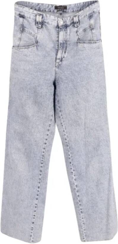Isabel Marant Pre-owned Voldoende katoenen jeans Blauw Dames