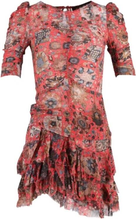 Isabel Marant Pre-owned Voldoende zijden jurken Rood Dames