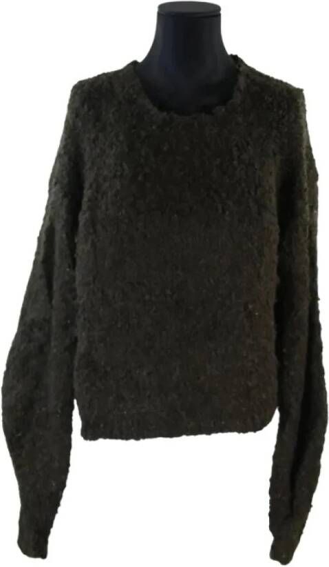 Isabel Marant Pre-owned Wollen Trui Over Bruin Dames