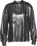 Isabel Marant Pre-owned Zilveren Polyester Asymmetrische Knopen Top Grijs Dames - Thumbnail 1
