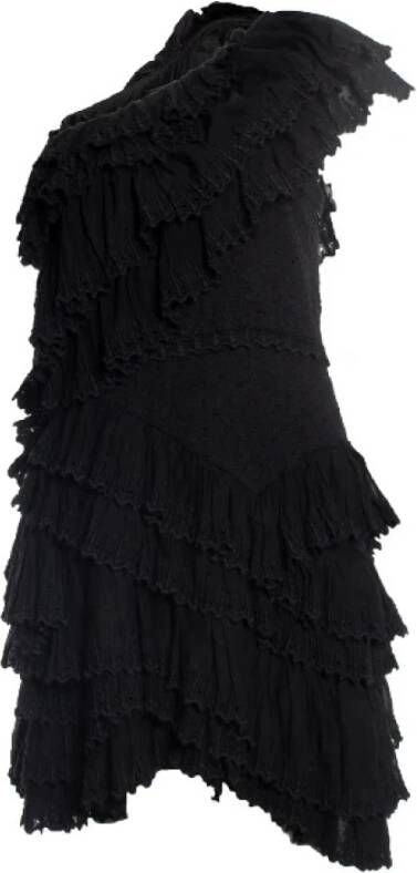 Isabel Marant Pre-owned Zwarte katoenen jurk Zwart Dames