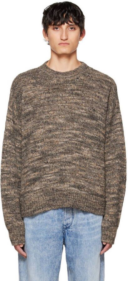 Isabel marant Round-neck Knitwear Bruin Heren