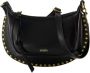 Isabel marant Gestudeerde Kalfsleren Schoudertas Black Dames - Thumbnail 1
