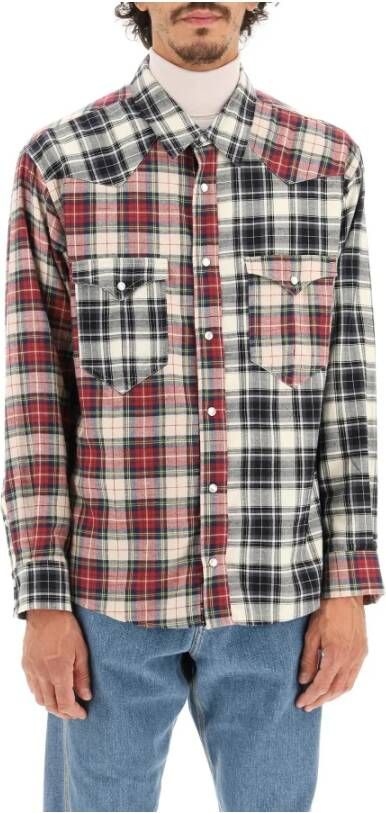 Isabel marant Marty Checked Shirt Rood Heren