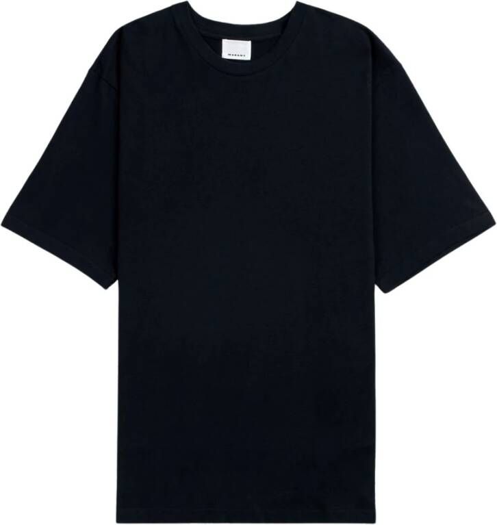 Isabel marant Guizy Oversized Shirt van Marant Black Heren
