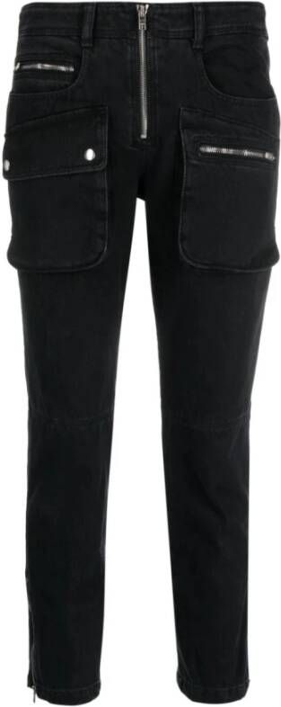 Isabel marant Tapered Trousers Zwart Dames