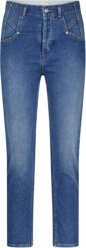 Isabel marant Stijlvolle High-Waist Jeans Blauw Dames