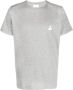 Isabel marant Biologisch Katoenen T-shirts en Polos met Logo Print Gray Heren - Thumbnail 3