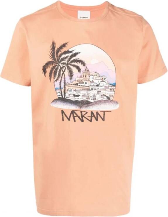 Isabel marant T-Shirts Oranje Heren