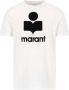 Isabel marant Witte T-shirts en Polos van White Heren - Thumbnail 1