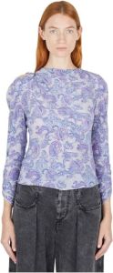 Isabel marant Torence Top Blauw Dames